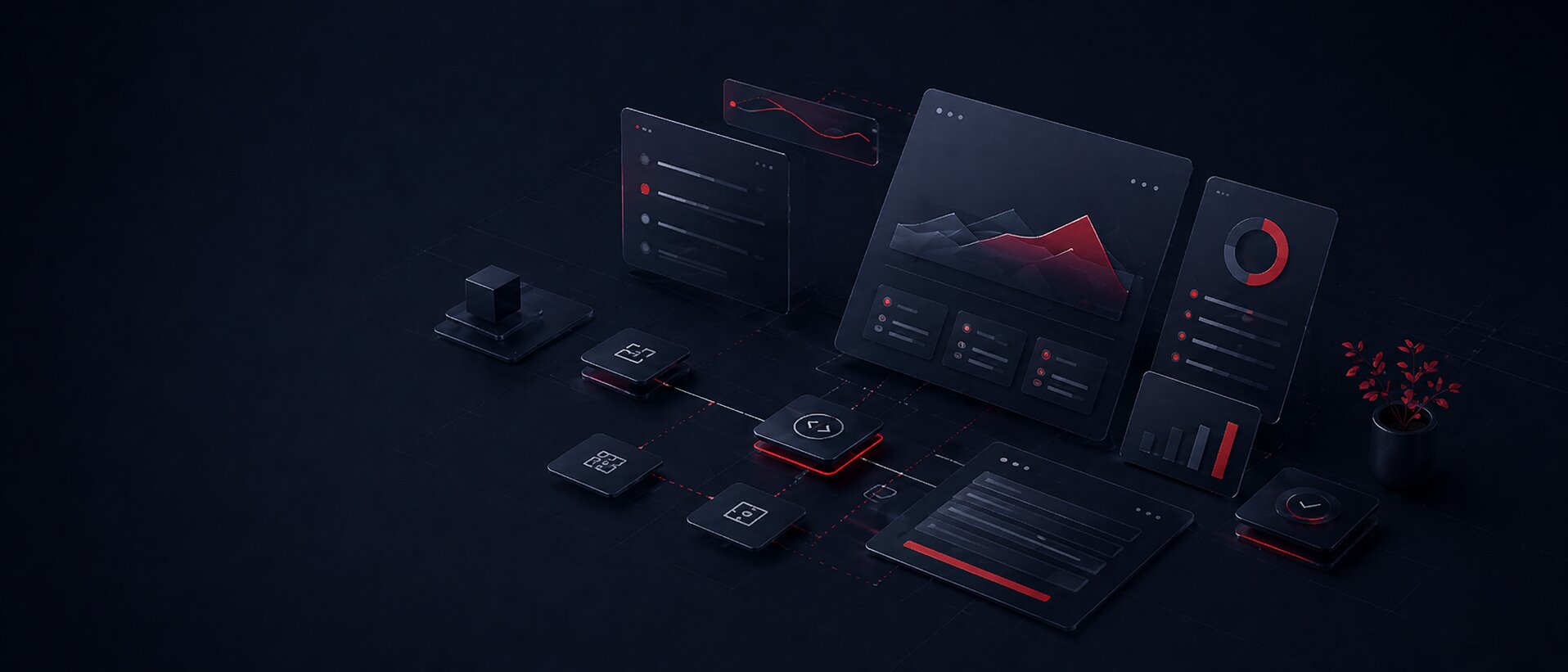 EYG Soft kurumsal iç sayfaları için sade dijital yapı hero görseli